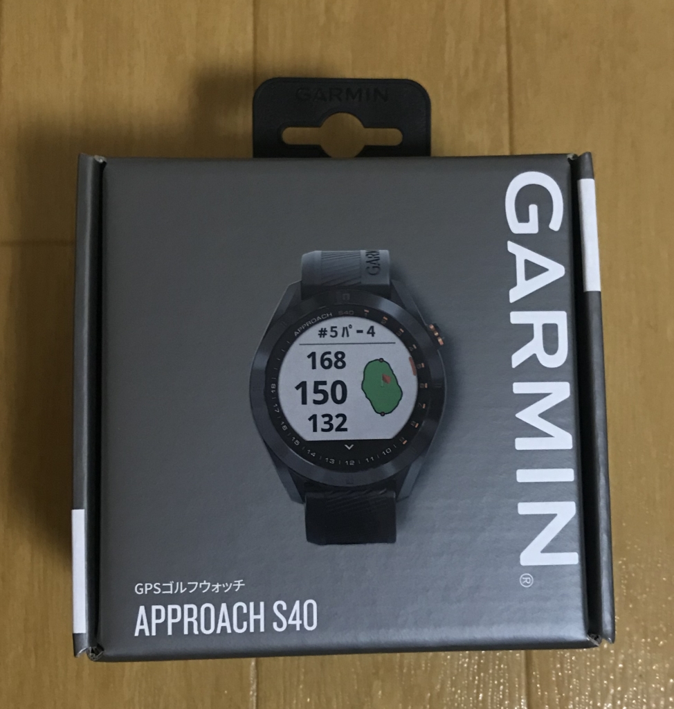 GARMIN(ガーミン) Approach S40レビュー｜最高のGPS腕時計型距離計