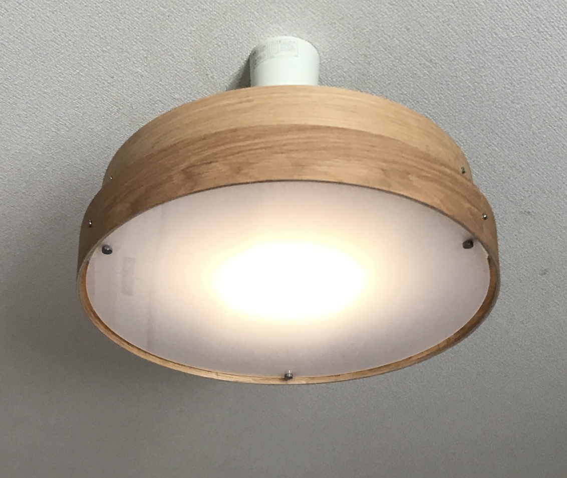 天然木LEDペンダントライトのレビュー｜10畳・天井照明・リモコン・調色付